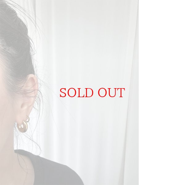 画像2: ◆wide hoop pierce S (2)