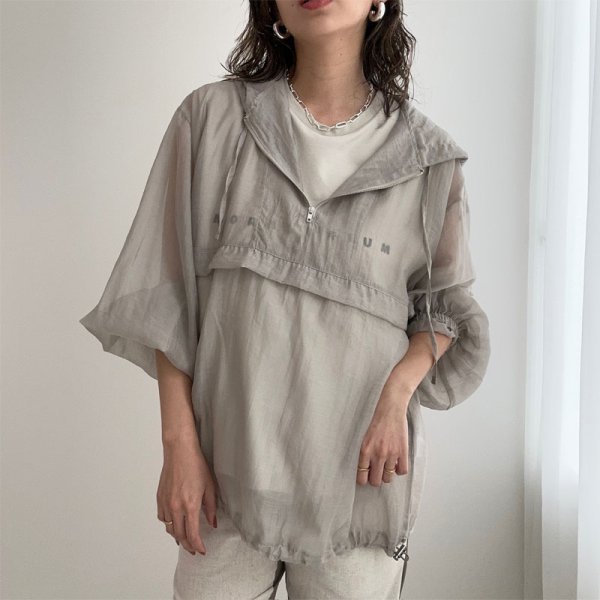 画像14: 【liveご紹介アイテム】sheer anorak parka (14)