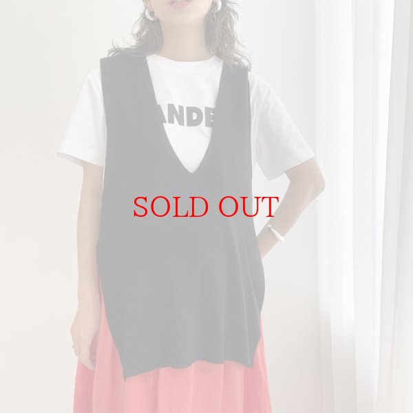 画像1: ●再入荷【liveご紹介アイテム】Vneck over vest (1)