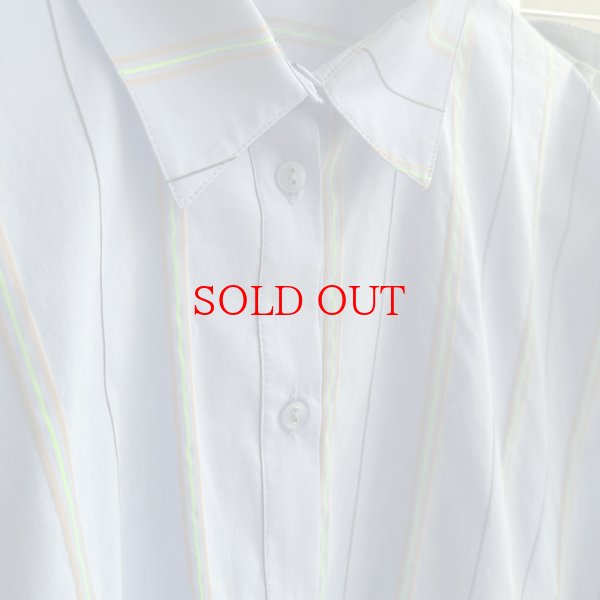 画像8: 【liveご紹介アイテム】neon stripe short blouse (8)