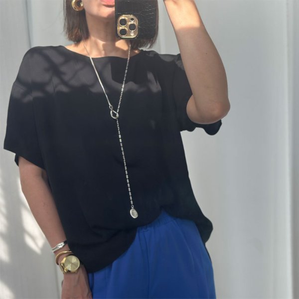 画像3: ◆【liveご紹介アイテム】asymmetry long necklace (3)