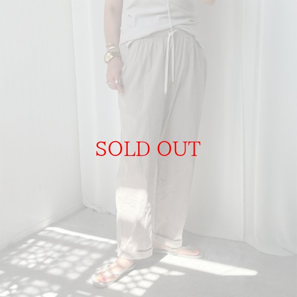 画像3: 【liveご紹介アイテム】relaxing linen pants (3)