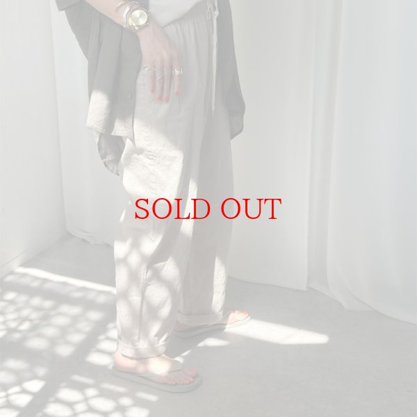 画像7: 【liveご紹介アイテム】relaxing linen pants (7)