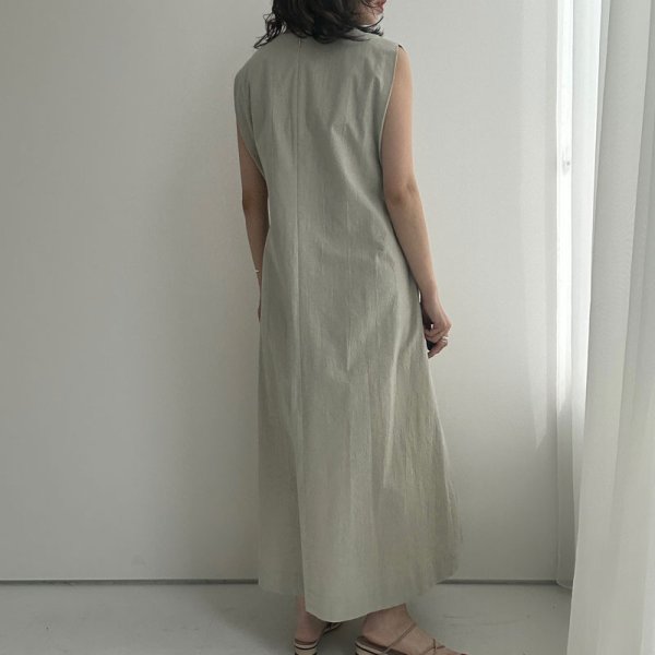 画像7: 【liveご紹介アイテム】v neck silhouette long one-piece (7)
