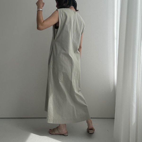 画像5: 【liveご紹介アイテム】v neck silhouette long one-piece (5)