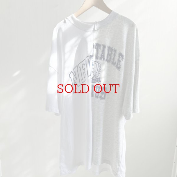 画像2: 【liveご紹介アイテム】half design logoT (2)