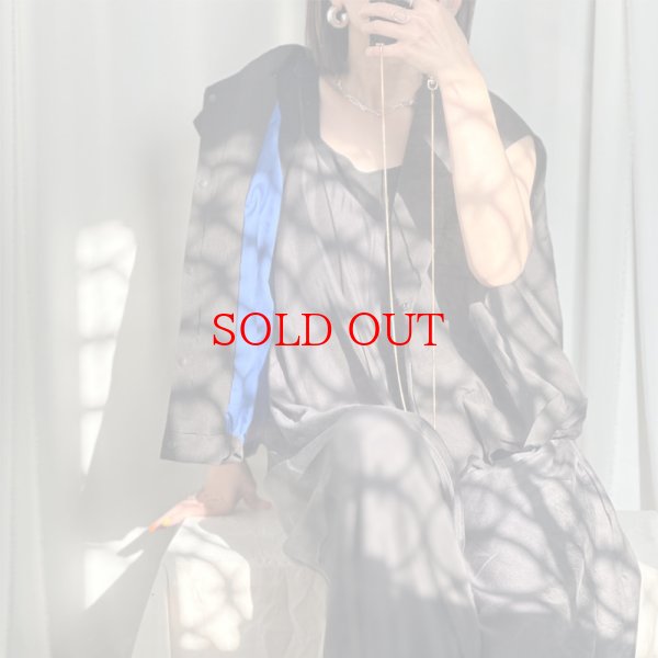 画像5: 【インスタliveご紹介アイテム】bi-color cocoon vest (5)