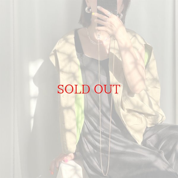 画像6: 【インスタliveご紹介アイテム】bi-color cocoon vest (6)