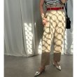 画像1: 【 liveご紹介アイテム】high-waist tuck pants (belt set) (1)