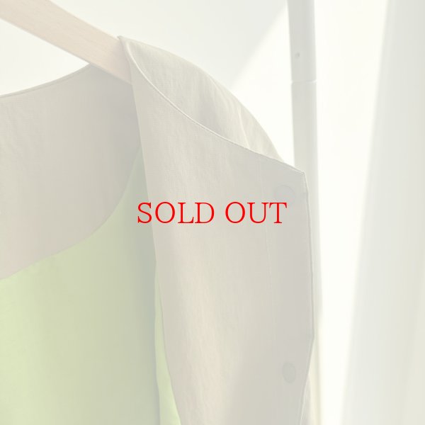 画像21: 【インスタliveご紹介アイテム】bi-color cocoon vest (21)