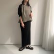 画像2: 【インスタ liveご紹介アイテム】MA-1 docking pleats tops (2)