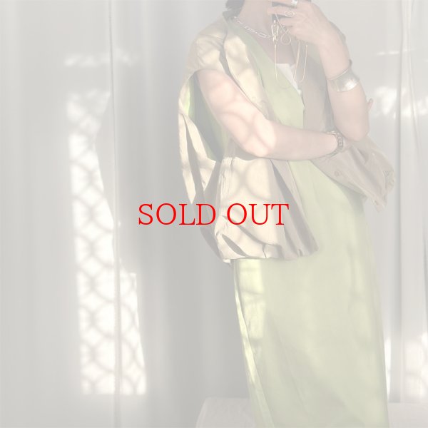 画像11: 【インスタliveご紹介アイテム】bi-color cocoon vest (11)