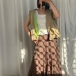 画像10: 【インスタliveご紹介アイテム】bi-color cocoon vest (10)