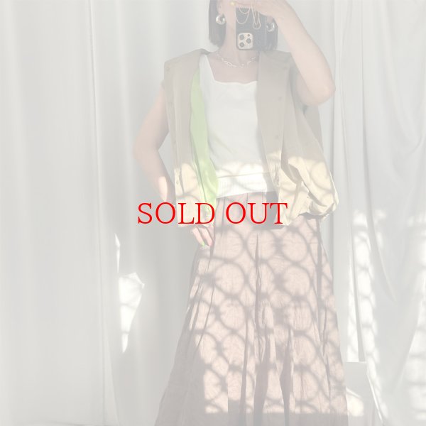 画像10: 【インスタliveご紹介アイテム】bi-color cocoon vest (10)