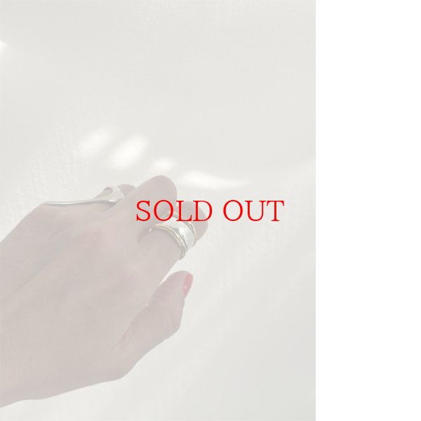 画像1: ◆【liveご紹介アイテム】silver × gold SET ring (1)