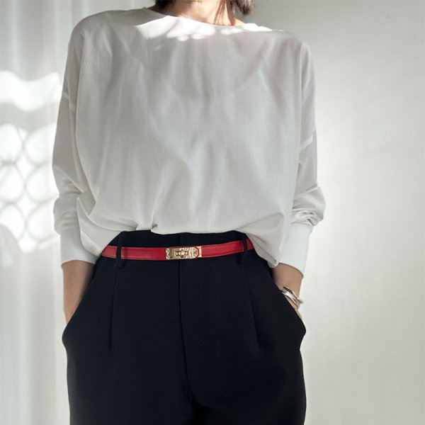 画像7: ●再販●在庫限り●design leather belt (7)