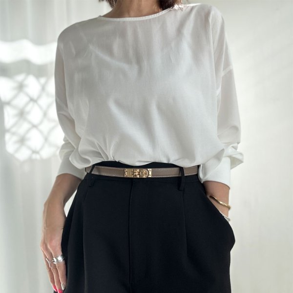 画像18: ●再販●在庫限り●design leather belt (18)