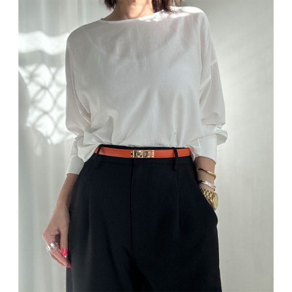 画像12: ●再販●在庫限り●design leather belt (12)