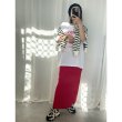 画像1: ●激推し認定●リブナロースカート●LAMERの着回しベースアイテム●rib narrow skirt (1)