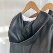 画像3: 【liveご紹介アイテム】eco leather zip hoodie (3)