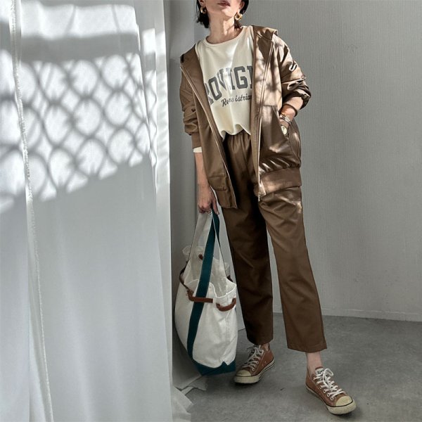 画像10: ●SALE●【liveご紹介アイテム】eco leather pants エコレザーパンツ (10)