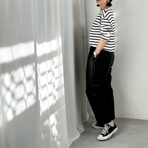 画像3: ●SALE●【liveご紹介アイテム】eco leather pants エコレザーパンツ (3)