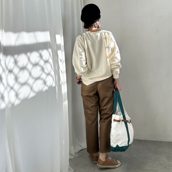 画像8: ●SALE●【liveご紹介アイテム】eco leather pants エコレザーパンツ (8)