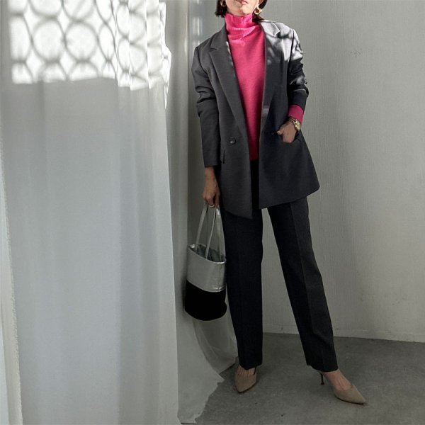 画像21: ●入荷しました【めちゃ軽ジャケット】びっくりする位軽い!【liveご紹介アイテム】double button over jacket(セットアップ可能) (21)