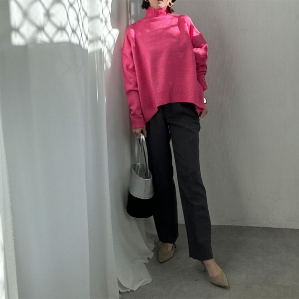 画像4: 【めちゃ軽ジャケットシリーズ】●美!シルエット【liveご紹介アイテム】basic slacks(セットアップ可能) (4)