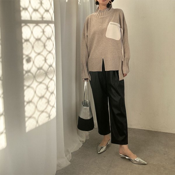 画像10: ●在庫限り●期間限定掲載●【10/6 LIVEご紹介アイテム】ポケットデザインニット（メーカー確認後お取り寄せ） (10)