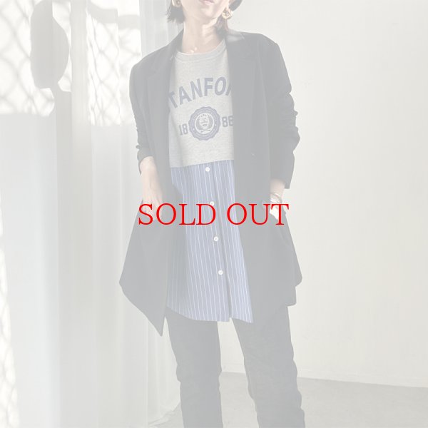 画像7: 1枚でおしゃれ上級者に!?【liveご紹介アイテム】stripe docking sweat (7)