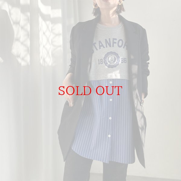 画像6: 1枚でおしゃれ上級者に!?【liveご紹介アイテム】stripe docking sweat (6)