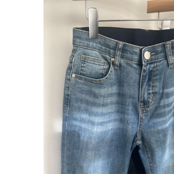 画像10: ●革命デニムシリーズ【liveご紹介アイテム】ロールアップデザインスキニーデニム (10)