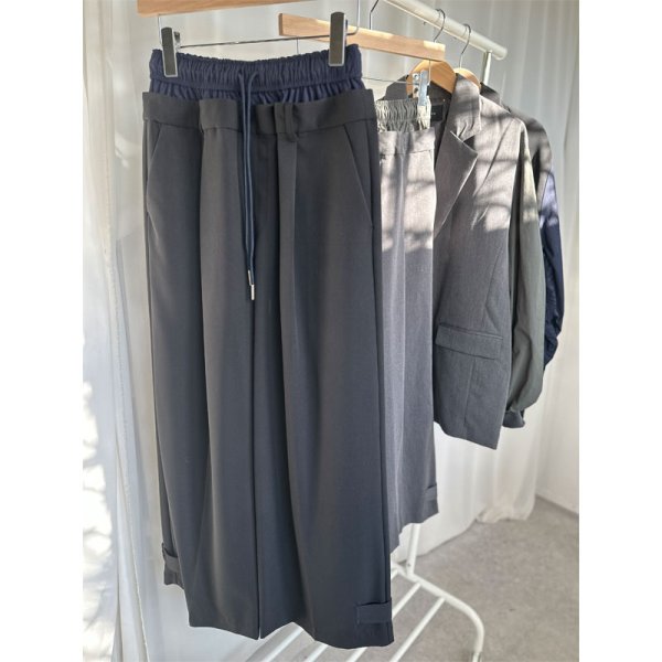 画像4: ●SALE●【 liveご紹介アイテム】2way docking design pants（セットアップ可能） (4)