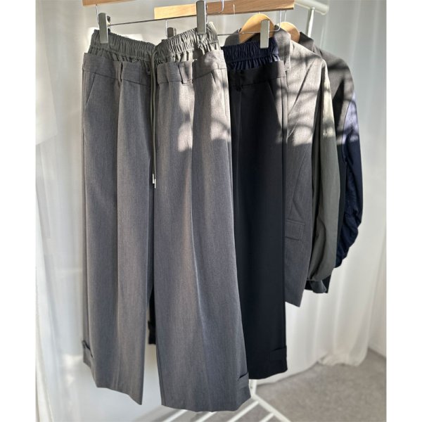 画像6: ●SALE●【 liveご紹介アイテム】2way docking design pants（セットアップ可能） (6)