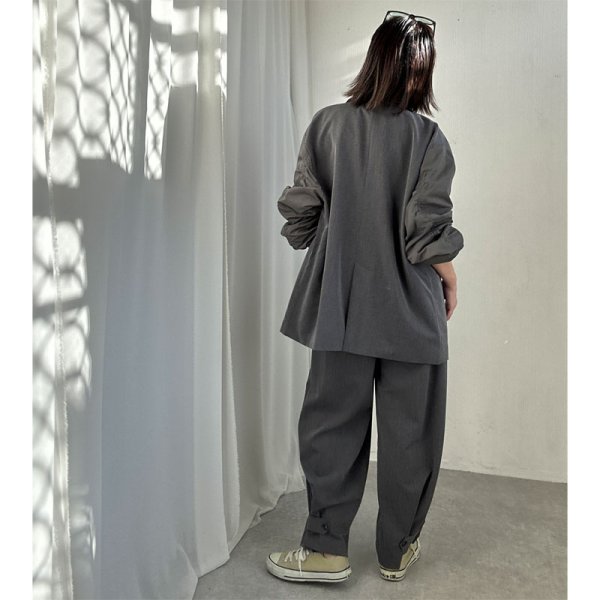 画像19: ●SALE● 【 liveご紹介アイテム】MA-1sleeve over jacket(セットアップ可能) (19)