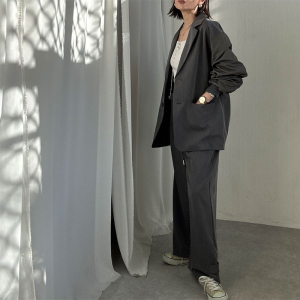 画像17: ●SALE●【 liveご紹介アイテム】2way docking design pants（セットアップ可能） (17)