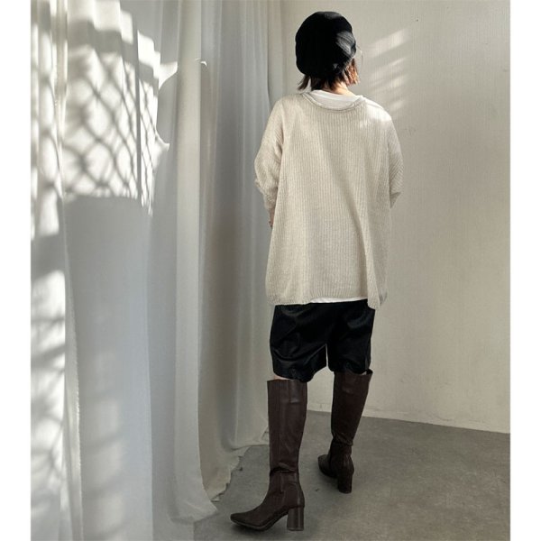 画像11: ●SALE●大人のリラックス感【liveご紹介アイテム】loose over mohair knit (11)