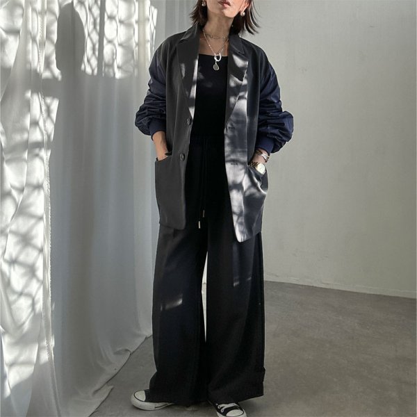 画像13: ●SALE●【 liveご紹介アイテム】2way docking design pants（セットアップ可能） (13)