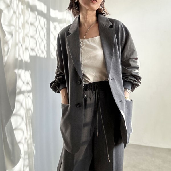 画像21: ●SALE● 【 liveご紹介アイテム】MA-1sleeve over jacket(セットアップ可能) (21)