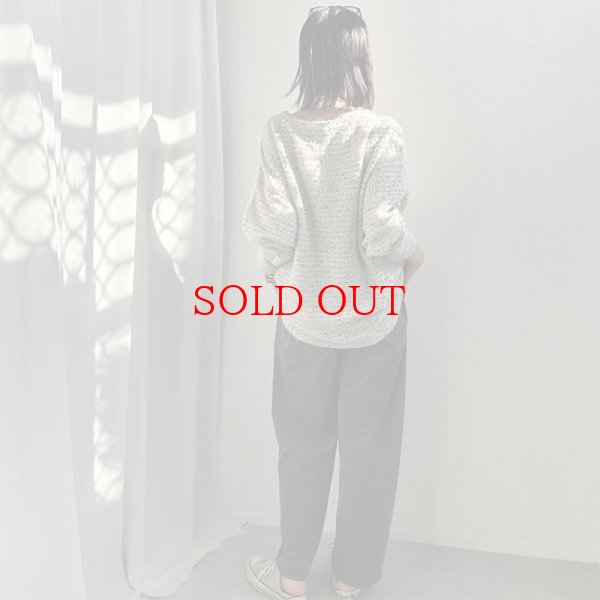 画像2: ●SALE●素材感が可愛い【liveご紹介アイテム】nepyarn pullover (2)