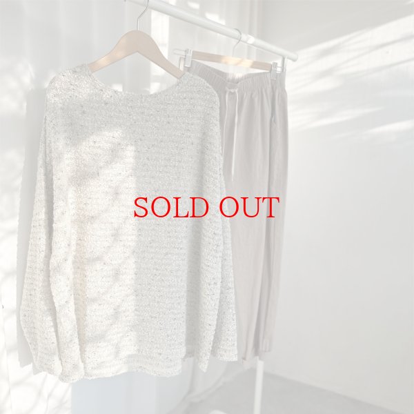 画像8: ●SALE●素材感が可愛い【liveご紹介アイテム】nepyarn pullover (8)