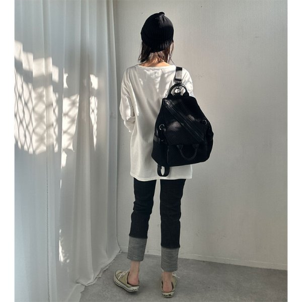 画像22: ●激推し●大人の雰囲気●襟の形と丈感が◎【liveご紹介アイテム】boatneck long T (22)