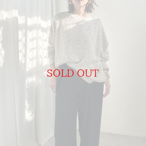 画像3: ●SALE●素材感が可愛い【liveご紹介アイテム】nepyarn pullover (3)