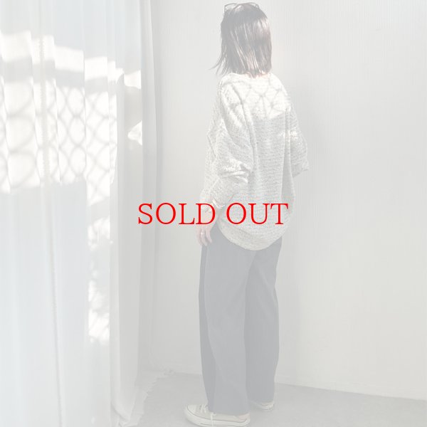 画像4: ●SALE●素材感が可愛い【liveご紹介アイテム】nepyarn pullover (4)