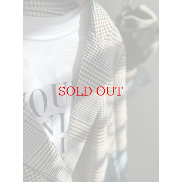 画像7: ◆再再再販●チェックとデニムのドッキング【liveご紹介アイテム】denim docking check jacket (7)