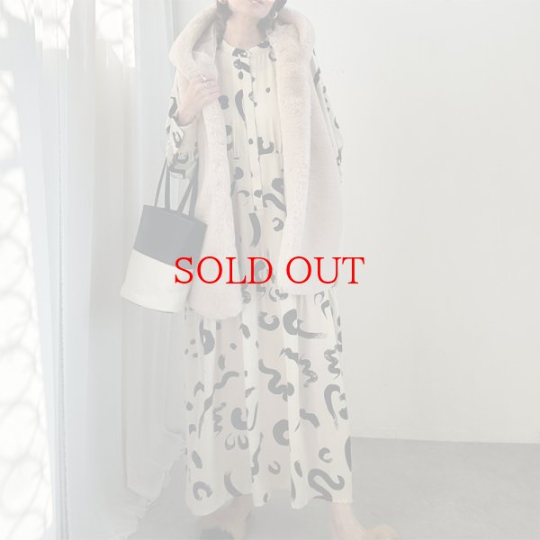 画像5: ●SALE●内側にもファーであったか【liveご紹介アイテム】hoodie fur vest (5)