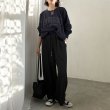 画像3: ●SALE●ポケット付!【liveご紹介アイテム】dolman logo sweat（ネイビー） (3)