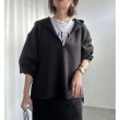 画像2: ●再再再販●深Vが可愛い【liveご紹介アイテム】Vneck hood pullover (2)