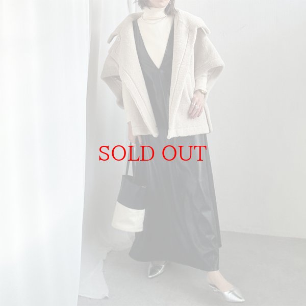 画像3: ● SALE●気軽に羽織れてしっかり暖かい【liveご紹介アイテム】boa vest jacket (3)